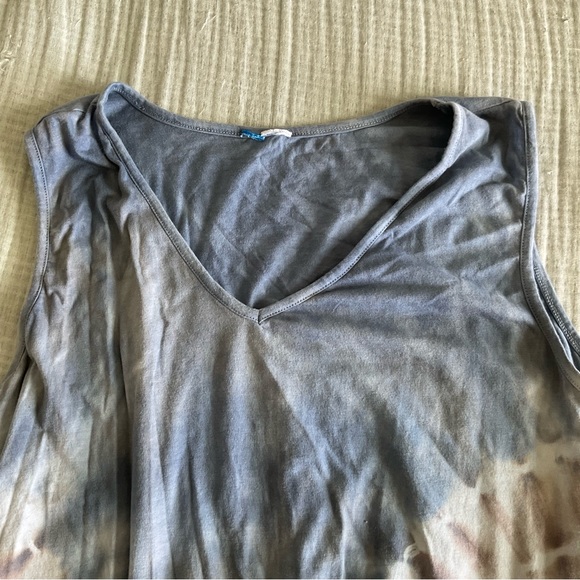 Vintage Blue and Grey Tie Die Dress - Picture 5 of 5